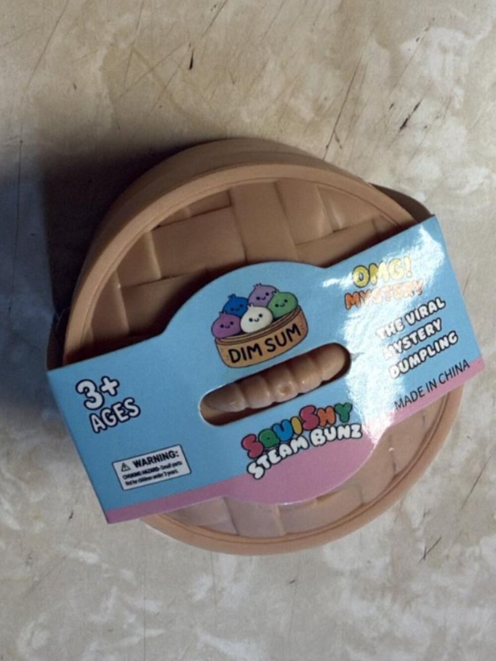 Squishy Dumplings Dim Sum Toy ( 1 Pack )